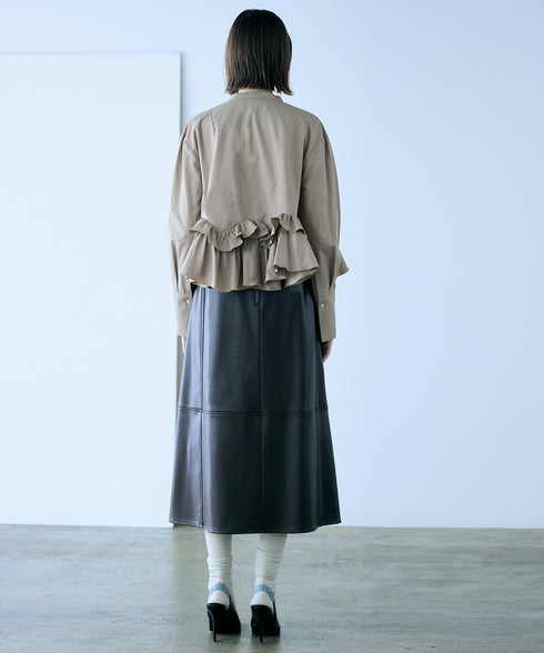 spiral raffle blouse