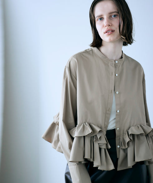 spiral raffle blouse