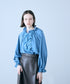 frill jabot blouse