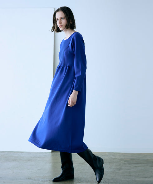 polyester knit dress