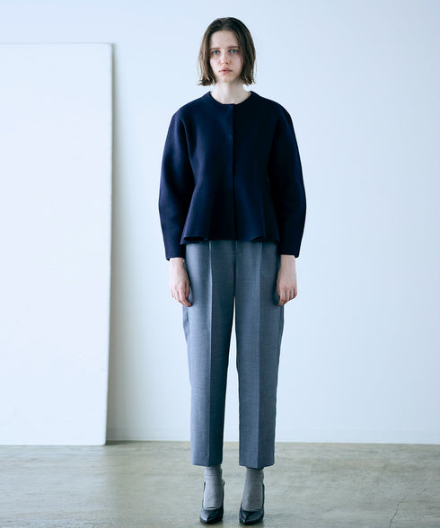 milanorib peplum jacket