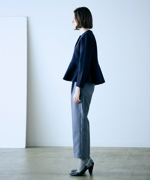 milanorib peplum jacket