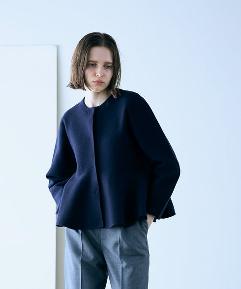 milanorib peplum jacket