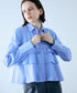 layered raffle blouse