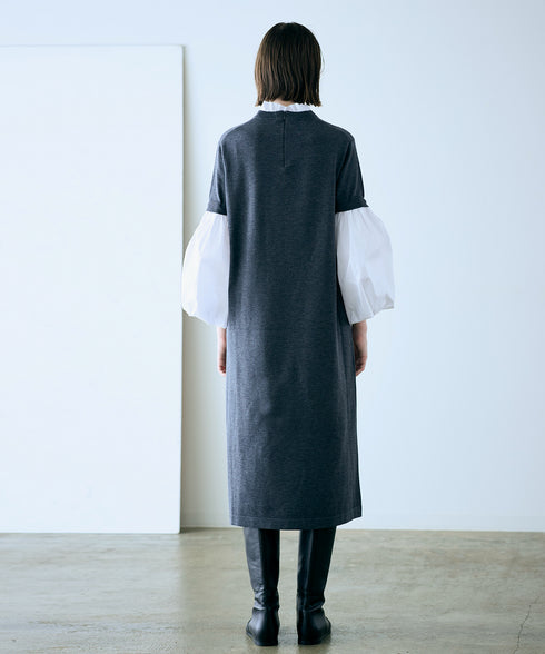 【再入荷】14g wool 2way sleeve one-piece