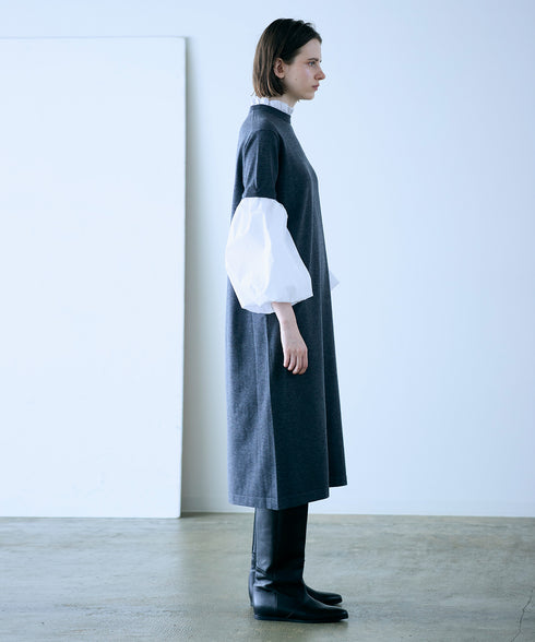 【再入荷】14g wool 2way sleeve one-piece