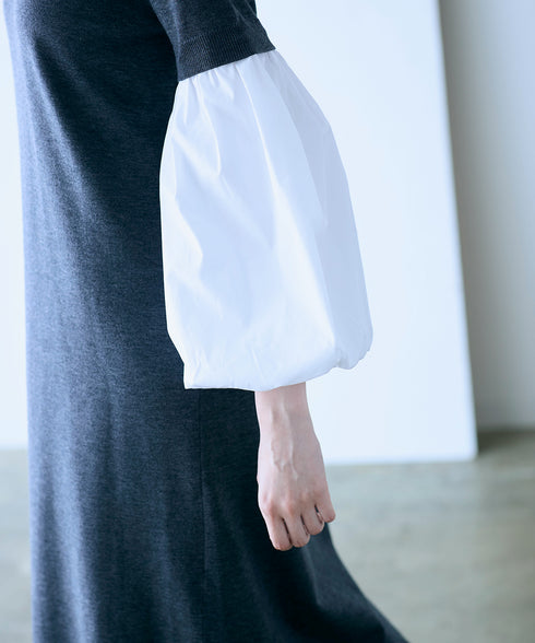 【再入荷】14g wool 2way sleeve one-piece