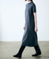 【先行予約1000ポイントプレゼント】14G wool 2way sleeve one-piece