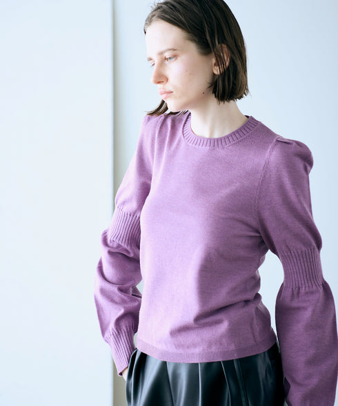 【再入荷】14g wool modern sleeve top