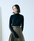 16g sheer wool high neck knit
