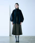 【再入荷】 volume sleeve taffeta mid-blouson