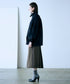 【再入荷】 volume sleeve taffeta mid-blouson