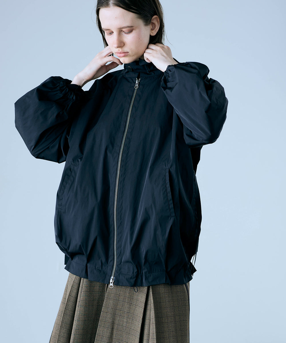 再入荷】 volume sleeve taffeta mid-blouson – MARILYN MOON