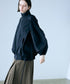 【再入荷】 volume sleeve taffeta mid-blouson