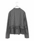 <9/4発売>spiral ruffle modern blouse