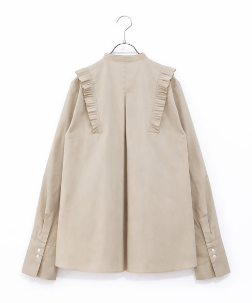【SOI-MeME】tuck pleats jabot blouse