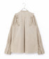 【SOI-MeME】tuck pleats jabot blouse