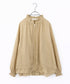 【予約】pleats sheer dolman blouson