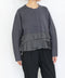 【10/23発売予定】layered taffeta knit jacket