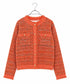 boucle tweed knit jacket