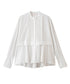 【online限定】tuck frill flare shirt