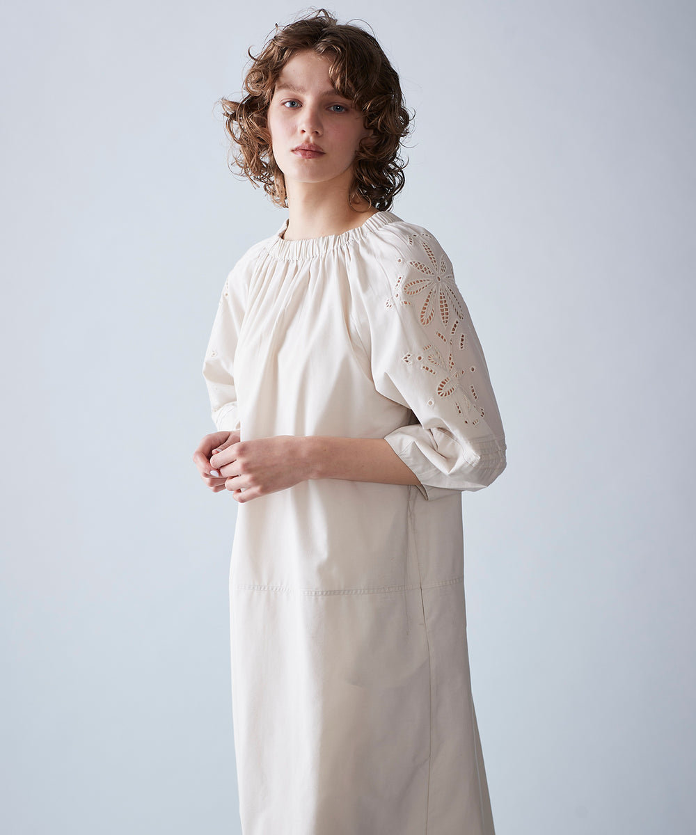 Original flower embroidery 2way dress – MARILYN MOON OFFICIAL 
