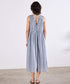 sheer check 2way gathered dress