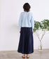 16G paper knit cocoon sleeve cardigan