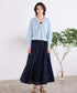 16G paper knit cocoon sleeve cardigan