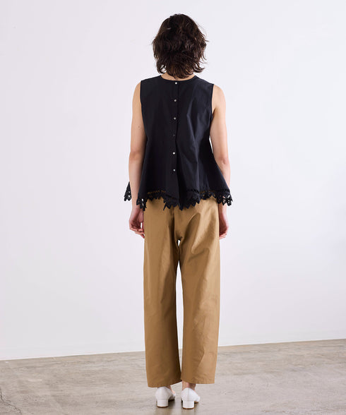 2way handkerchief hem blouse