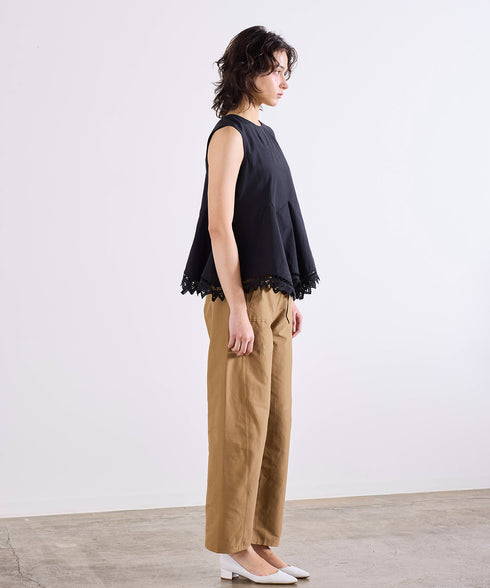 2way handkerchief hem blouse