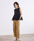 waist cord cocoon pants