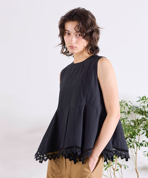 2way handkerchief hem blouse