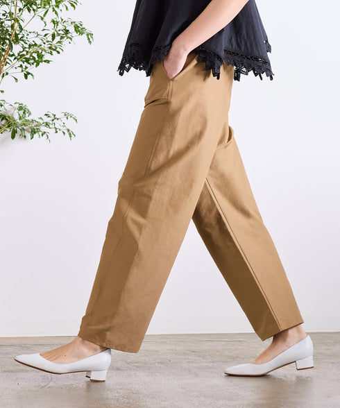 waist cord cocoon pants