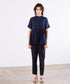 bosom tunic sheer shirt