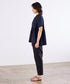 bosom tunic sheer shirt