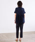 bosom tunic sheer shirt