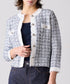 【予約】tweed knit fringe jacket