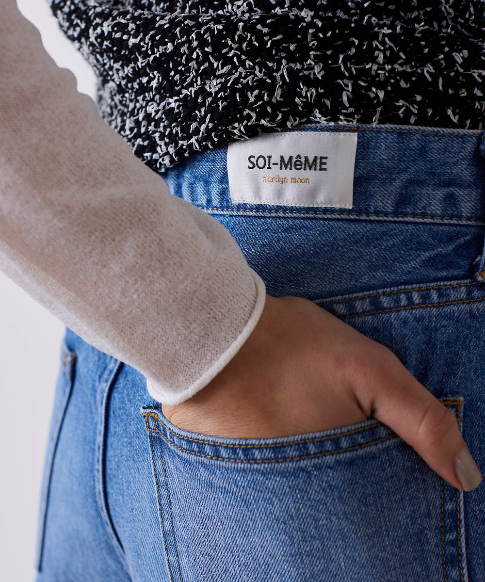SOI-MeME】waist cord denim – MARILYN MOON OFFICIAL ONLINE SHOP