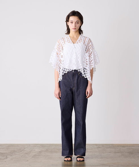 【SOI-MeME】batten lace 3way vest