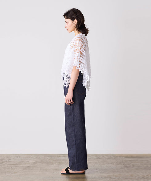【SOI-MeME】batten lace 3way vest