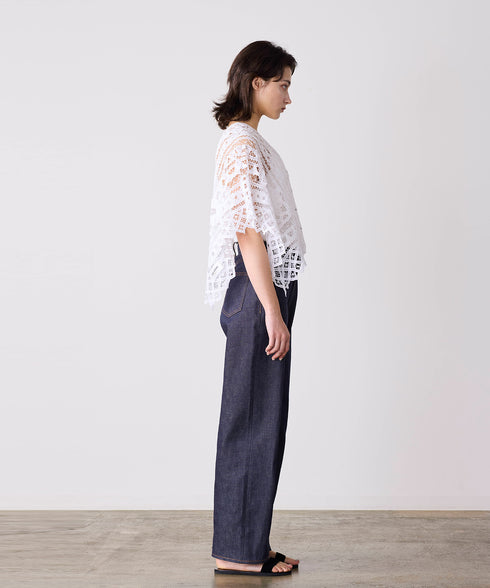 【SOI-MeME】batten lace 3way vest