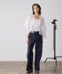 【SOI-MeME】batten lace 3way vest
