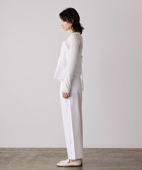 batten lace camisole