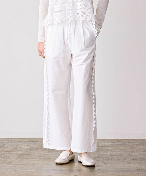 batten lace line pants