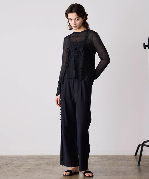 batten lace camisole