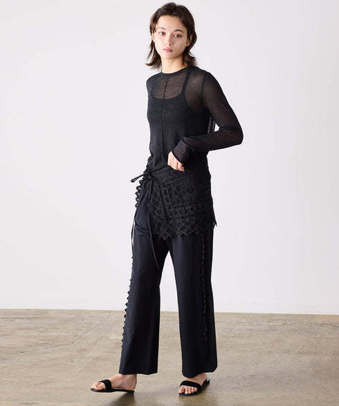 batten lace camisole