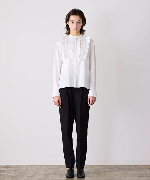 【SOI-MeME】tuck pleats jabot blouse