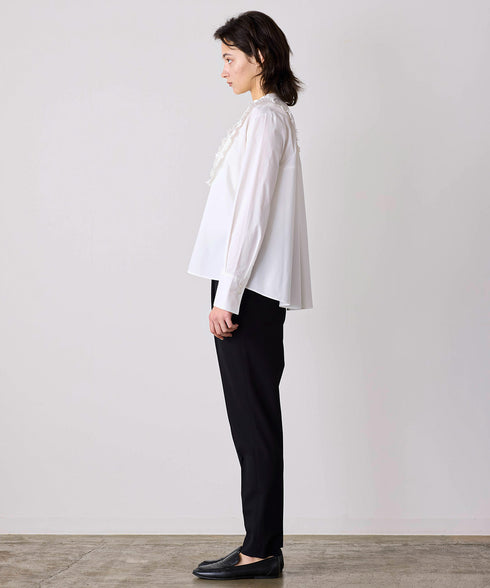 【SOI-MeME】tuck pleats jabot blouse