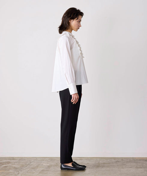 【SOI-MeME】tuck pleats jabot blouse